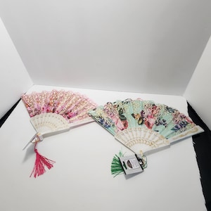 Floral Hand Fans - Fans - Hand Fans - Floral Decor