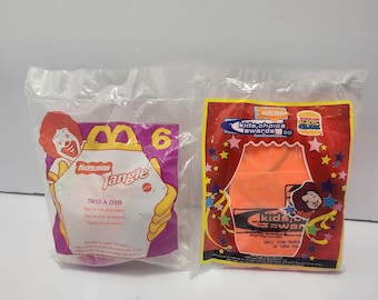 Nickelodeon 1990's Vintage Toy Figures LOT of 2 - 1990's - Vintage Toys - Nickelodeon - Nickelodeon Toys - Fast Food Toys - Kid's Choice