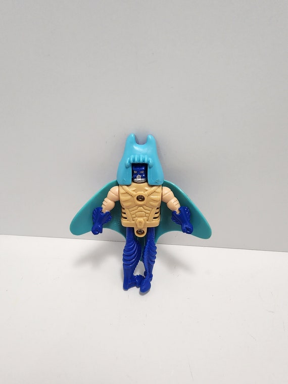 Mcdonalds 1996 Animals Manta Ray Man Action Figure - Mcdonald's