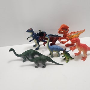 Dinosaur Action Figure Toy Lot - T Rex - Dinosaurs - Dinosaur Toys - Toys  - Toy Lot - Dinosaur Figures - Dinosaur Gift