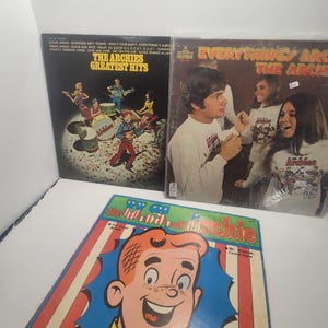 The Archies Greatest Hits 1960 1970s LOT of 3 Vinyl Records - The Archies - Archies - Greatest Hits - LP - Vinyl Lps - Vinyl - Records