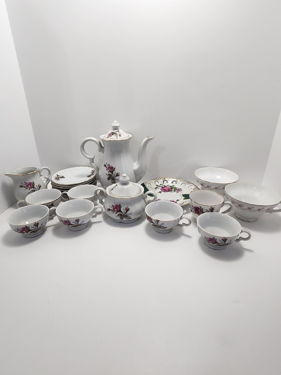 Teapot Fred Robert's Vintage HUGE Set Tea Set Teapots Kitchenware
