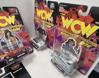 WCW Racing Champions Collectable Cars - Sting - Kevin Nash