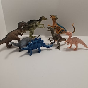 Dinosaur Toy Action Figures Lot - Dinosaurs - Dinosaur Toys- Dinosaur Action Figures - Toys - Toy Lot - T Rex - Dinosaur Gift