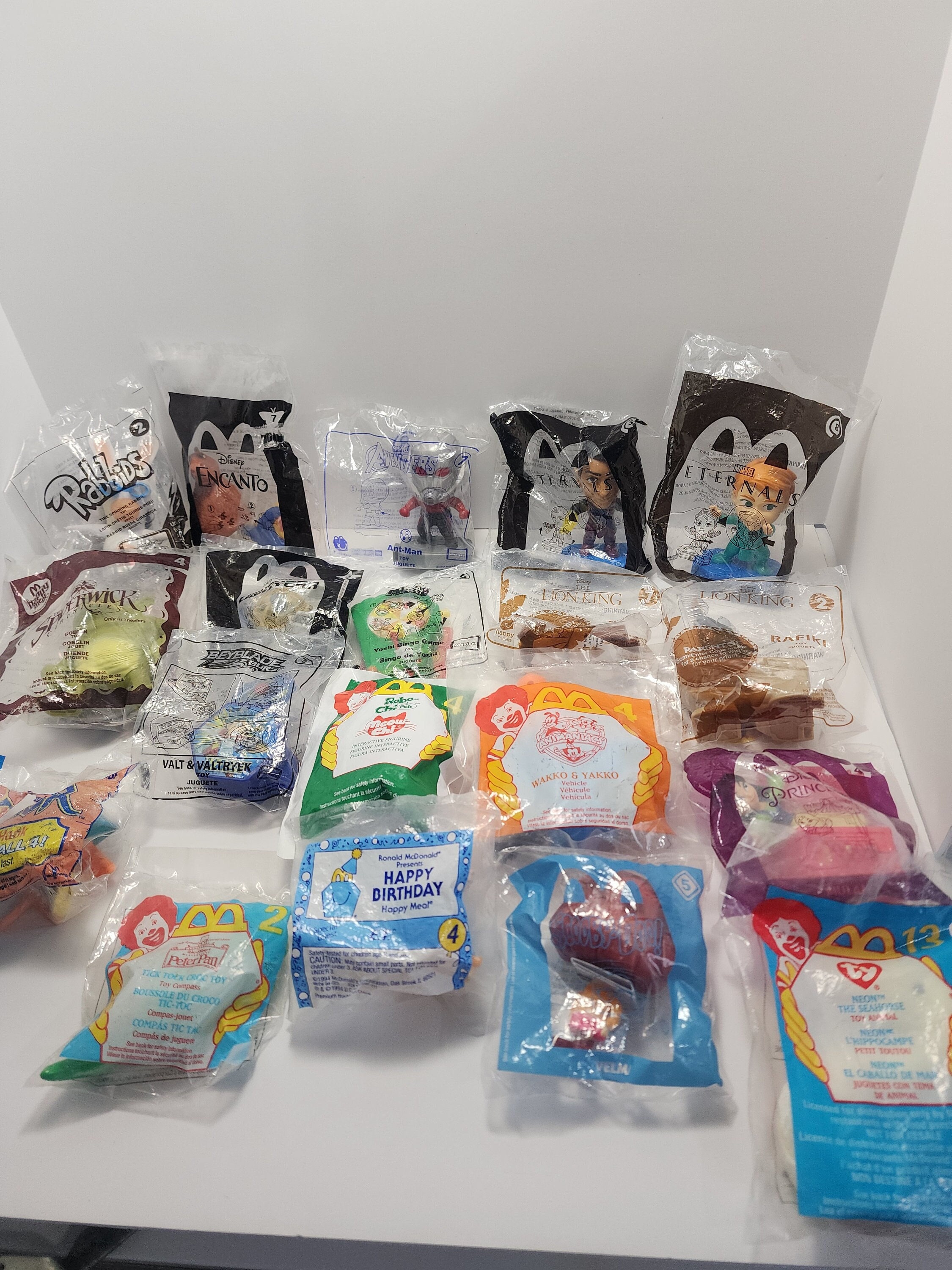 Happy Meal Toys New in Bags Mcdonald's Mcdonald's Toys Happy Meal