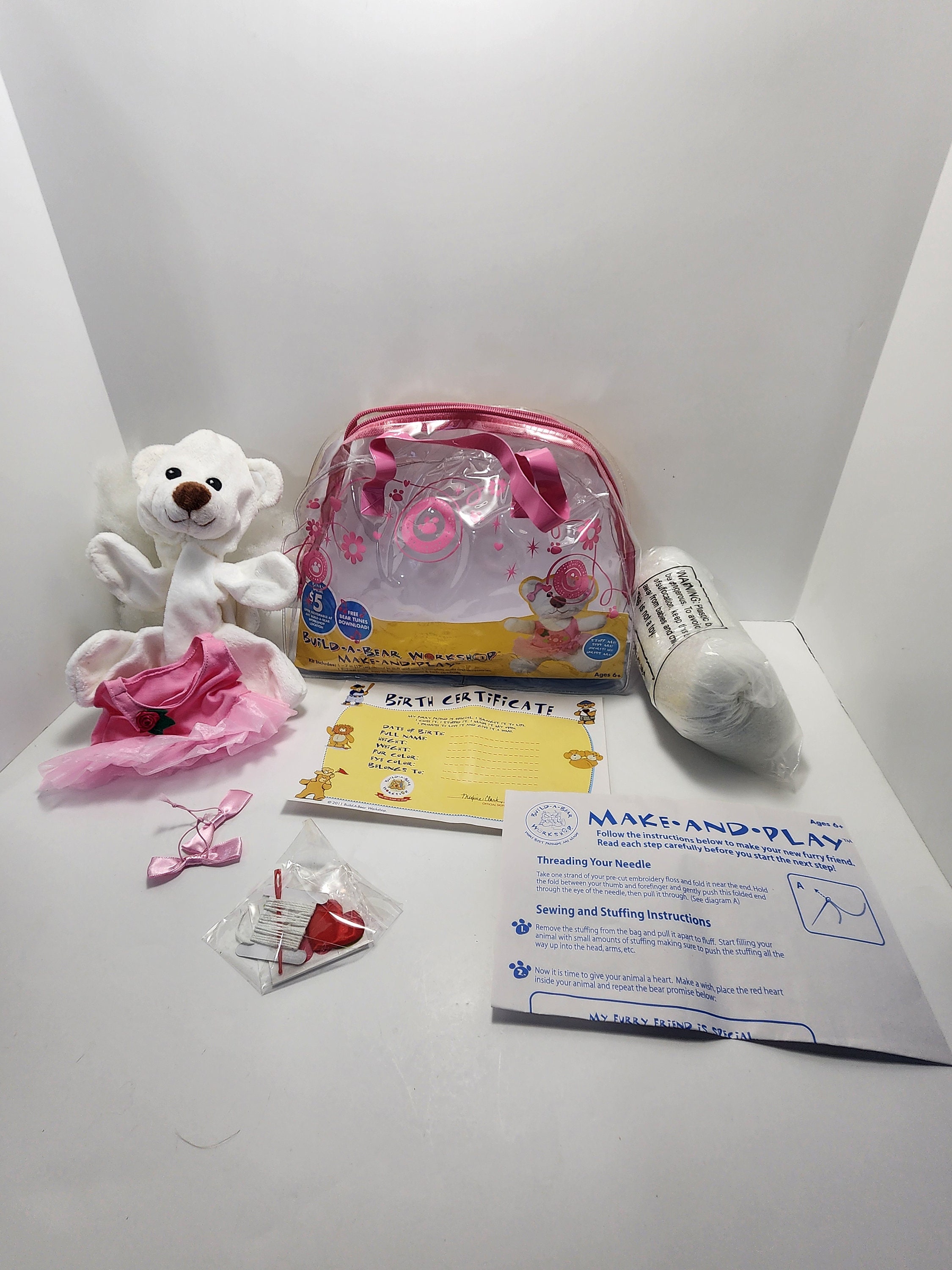 Build A Bear Workshop Balerina Kit - Plush - Stuffed Animals - Teddy Bear - Balerina - Build A Bear