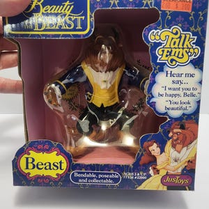 Disney Vintage Beauty and The Beast Beast SEALED Figure - Beast - Beast Figure - Disney - Disney Toys - Beauty and the Beast