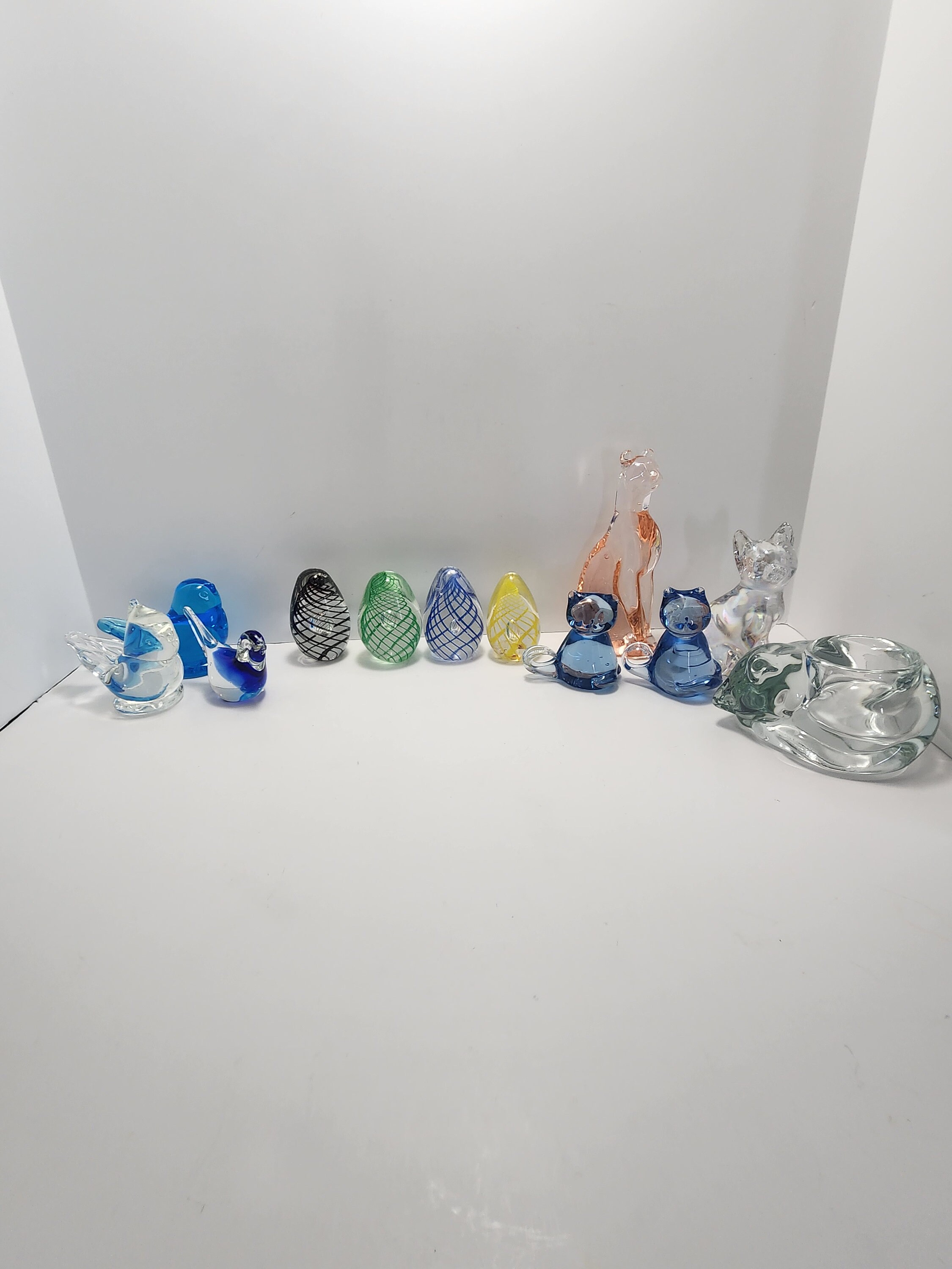 フェントン社 Fenton フェントン アートガラス ウランガラス 置物 Fenton フェントン ハピネスバード 鳥 置物 ヴァセリンガラス