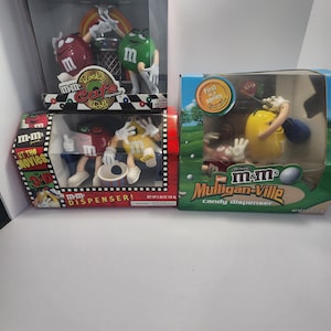 M&Ms Candy Dispenser 1st In Series Golf Movie Theater Jukebox Limited Edition - MnM Dispensers - Candy Dispensers - Limited Edition