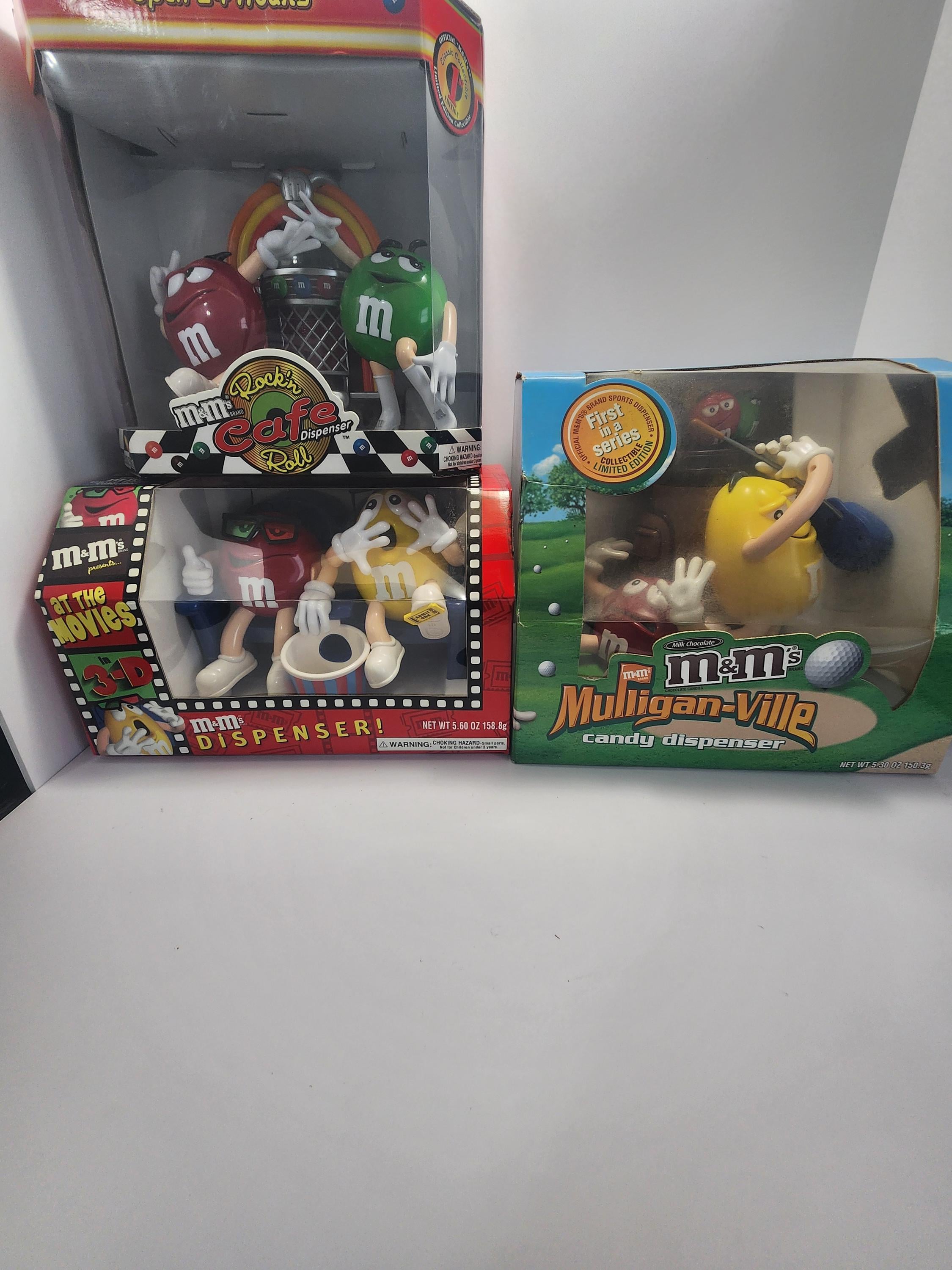 M&ms Candy Dispenser 1st in Series Golf Movie Theater Jukebox