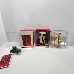 Hallmark 1990s Vintage Christmas Ornaments - John Deere - Cruella De Ville - 101 Dalmations - Christmas - Christmas Ornaments - Hallmark