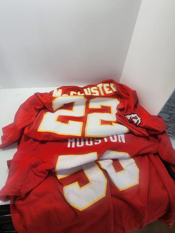 Mens Large Kansas City Chiefs Jersey and Shirt - Kansas City Chiefs - Chiefs - NFL- NFL Gear - NFL Jerseys - Jerseys - Kansas City