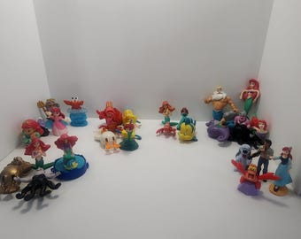 Disney The Little Mermaid Action Figures - Disney - Disney Toys - Ariel - The Little Mermaid - Little Mermaid