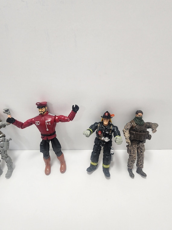 Figurine De Style Lanard / G.I. Joe - Modèle N°12 (environ 9x4 Cm) - Occasion