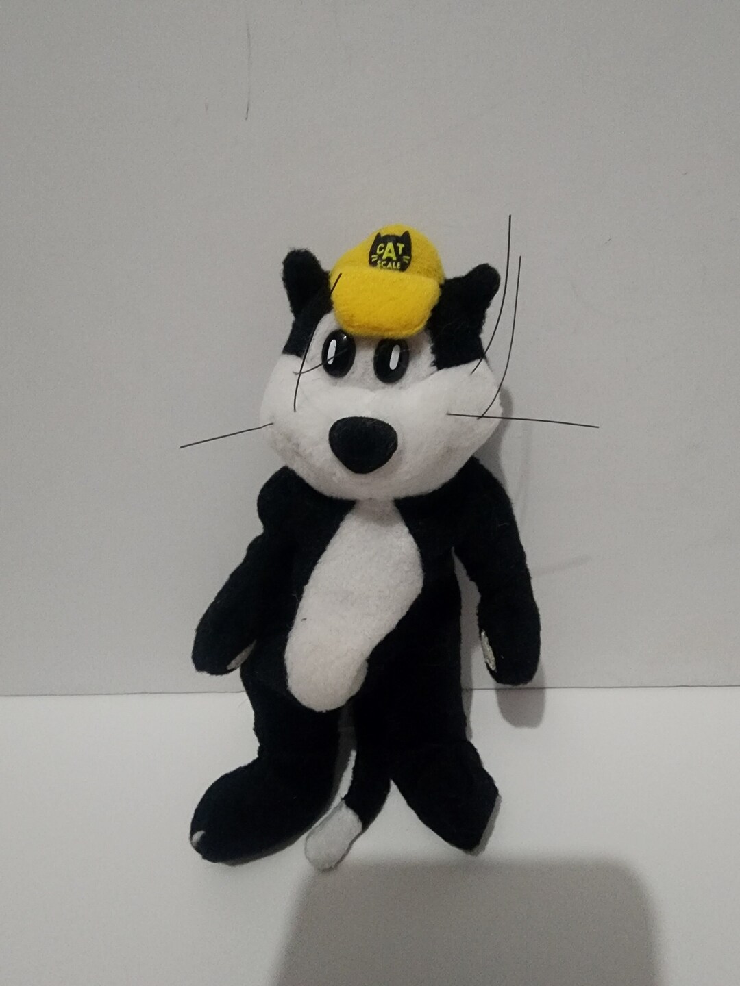 Vintage CAT Scale Cat Plush Beanie Stuffed Animal Etsy