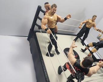 Figuras de acción de la WWE con anillos de lucha libre Ring de