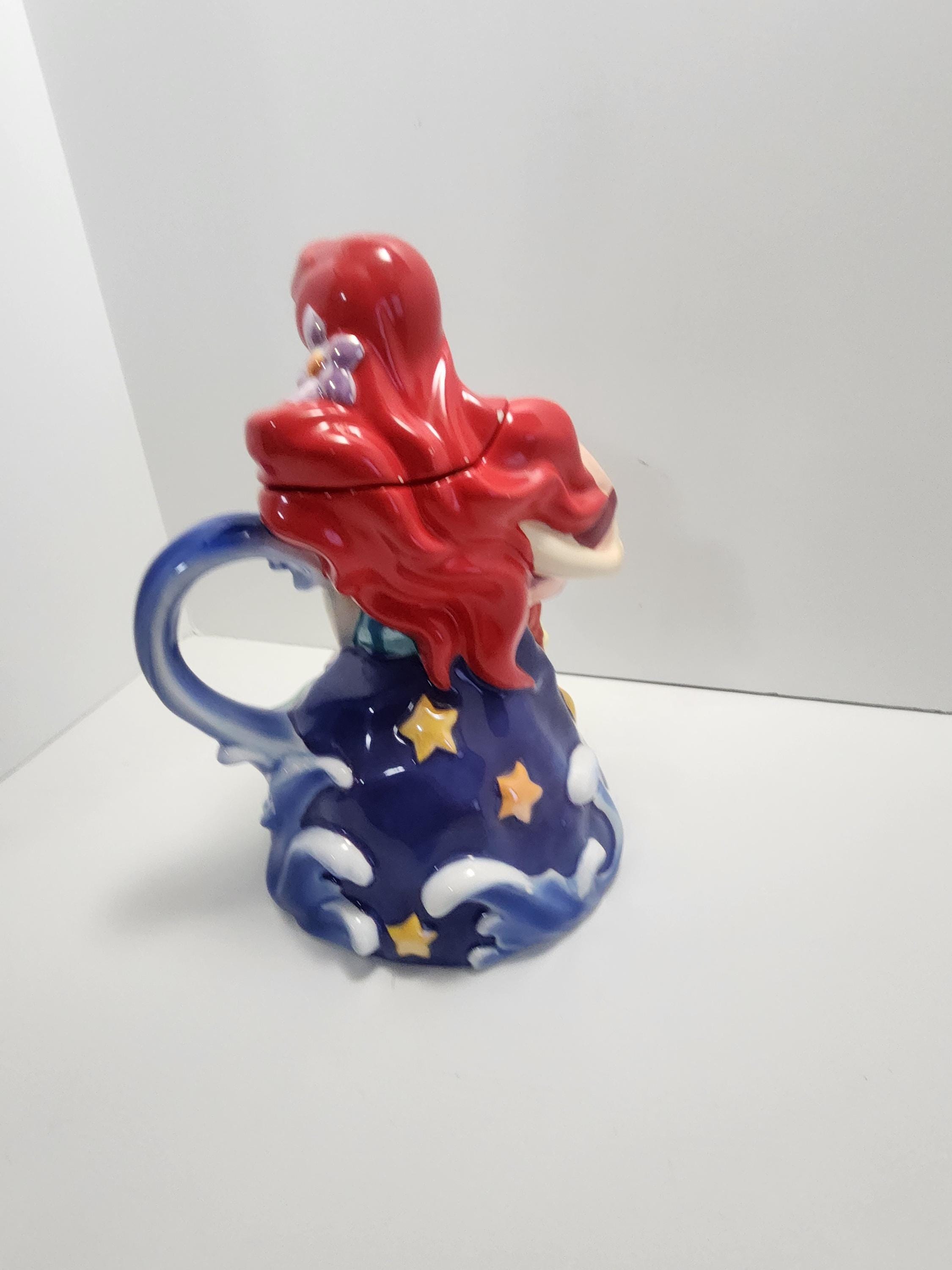 ディズニー リトルマーメイド アリエル セラミックティーポット