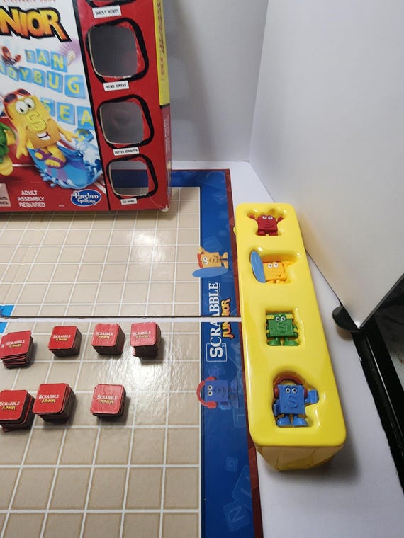 Scrabble Junior by Hasbro Board Game - Hasbro - Hasbro Games