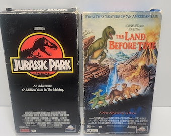 【ビデオテープ】JURASSIC/FILM THE WILD SIDE Field Inspection Incident - Jurassic Park Horror VHS Tape
