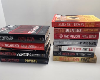 James Patterson Private Book Series Paperback and Hardbacks - James Patterson - Books - Book Series - Private Series - New York Times - Book