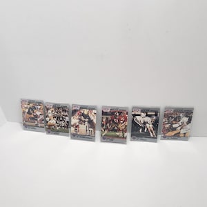 1990 Superbowl Pro Set-ruilkaarten Lot van 6 - NFL-Superbowl - Pro Set - ruilkaarten - NFL-cadeau - NFL-kaarten - sportkaarten