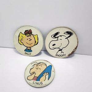 1950s Peanut Gang Snoopy Plates Lot Of 3 - Charlie Brown - Peanut Gang - Peanuts Gang - Snoopy - Character Plates - Plates - Snoopy Toys