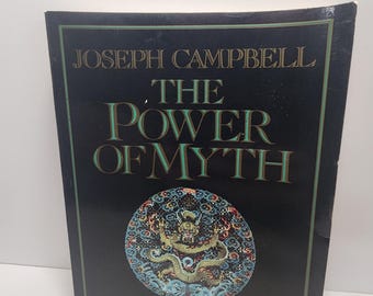 1988 The Power Of Myth Book By Joseph Campbell - Joseph Campbell - Myth - Myths - The Power Of Myth - 1980's - Vintage Books