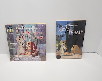 1965年ヴィンテージ「わんわん物語」レコードとストーリーブック