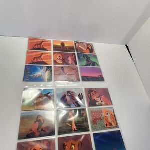 Tarjetas coleccionables de El Rey León de Disney Skybox Premium de 1994 - Tarjetas coleccionables - Juegos de cartas - El Rey León - El Rey León - Skybox - Tarjetas antiguas