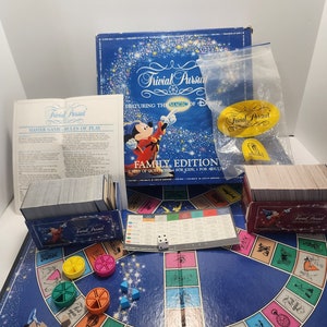 Disney Trivial Pursuit Board Game