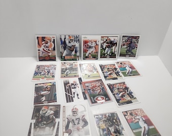 Lotto di carte collezionabili dei Cleveland Browns della NFL - Carte collezionabili - Cleveland Browns - NFL - Carte tradizionali NFL - Carte NFL