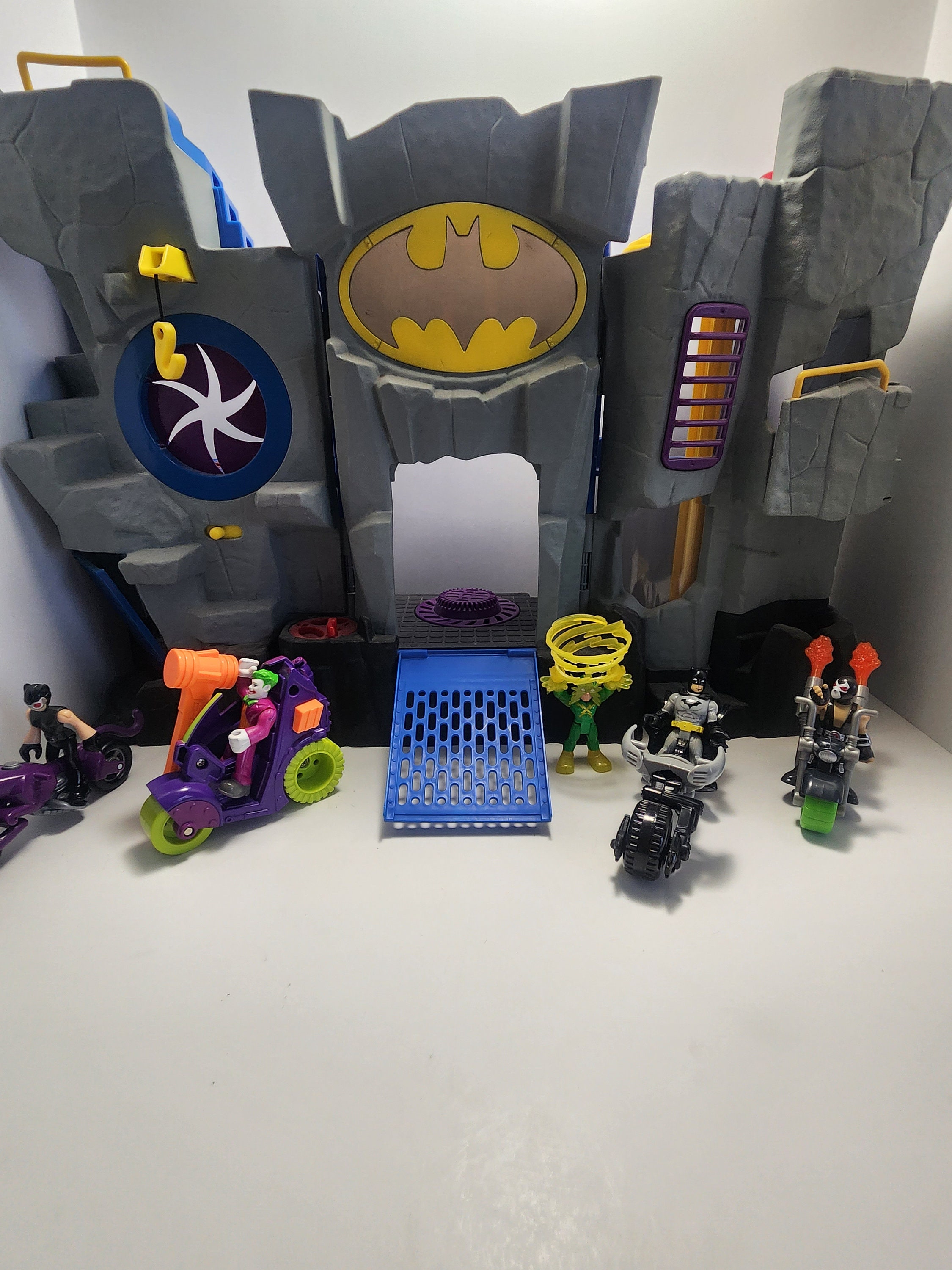 Batman Batcave Batman Dinosaur Toy Imaginex Batcave Batman Toy