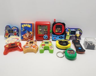 Handheld Vintage Games From McDonald's 1990s to 2000s - Handheld Games - Sonic - Sega Games - NBA- Tamagotchi