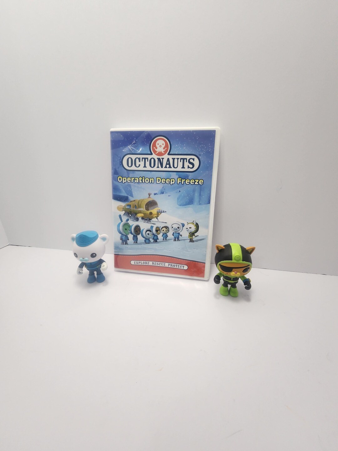 Octonauts Operation Deep Freese DVD With 2 Collectable Toy Figures