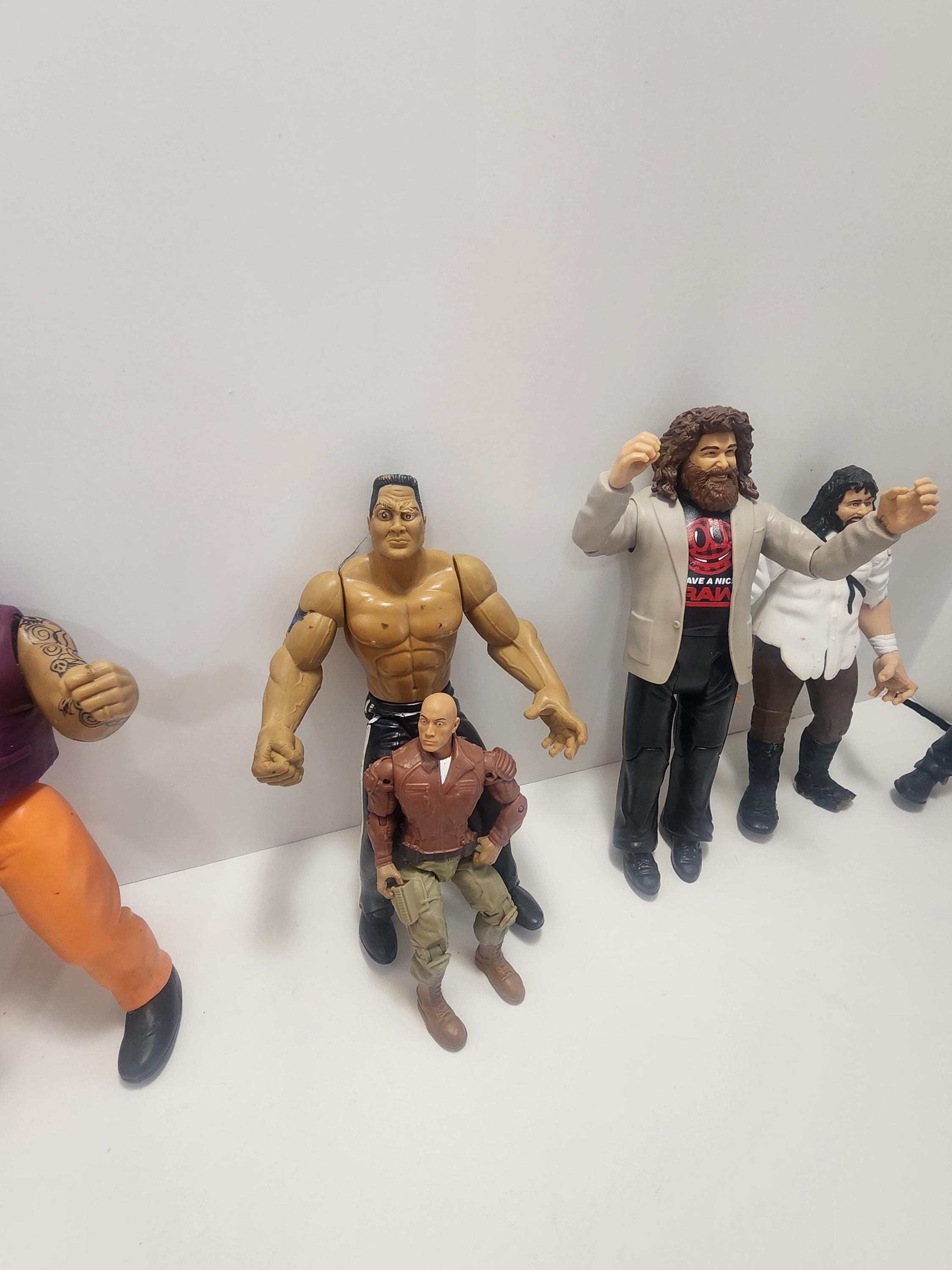 Wwe Wrestling Action Figures - Wwf - WWE- WCW - Ecw - Mick Foley