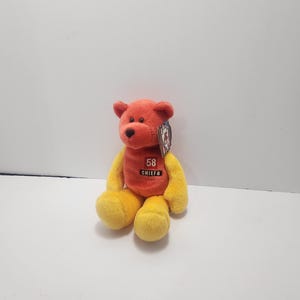 Kansas City Chiefs Vintage 1990's Derrick Thomas Special Edition Bear - Derrick Thomas - Vintage Stuffed Animals - Chiefs Fans