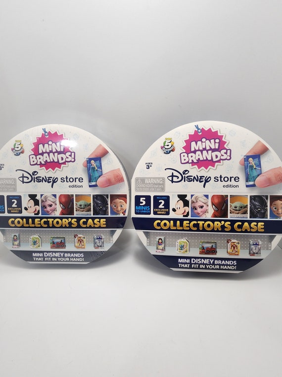 5 Surprise Mini Brands Disney Store Exclusive Holiday Advent Calendar Gift  Lot - Calendar & Collector Case