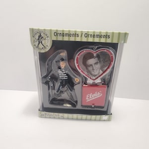 2000s Vintage Elvis Presley Christmas Ornament - Ornaments - Christmas - Christmas Ornaments - Elvis Presley - Music - Singers