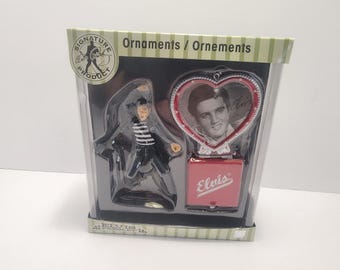 Ornamento natalizio vintage di Elvis Presley degli anni 2000 - Ornamenti - Natale - Ornamenti natalizi - Elvis Presley - Musica - Cantanti