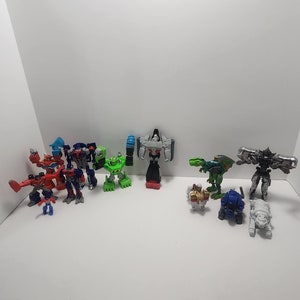 Lote de figuras de acción de Transformers y Rescue Bots - Transformers - Rescue Bots - Figuras de acción de Transformers - Lotes de juguetes