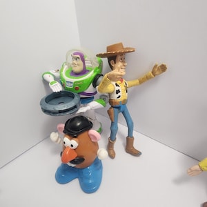 Disney Pixar Toy Story Action Figure Lots - Lil Bo Beep - Woody - Buzz Lightyear - Toy Story - Toy Story Toys - Disney Toys - Pixar image 2