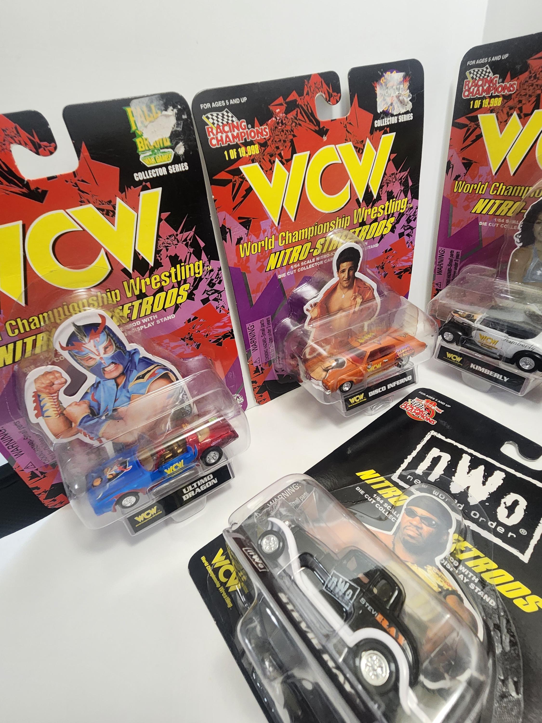 WCW Racing Champions Collectable Cars - Sting - Kevin Nash