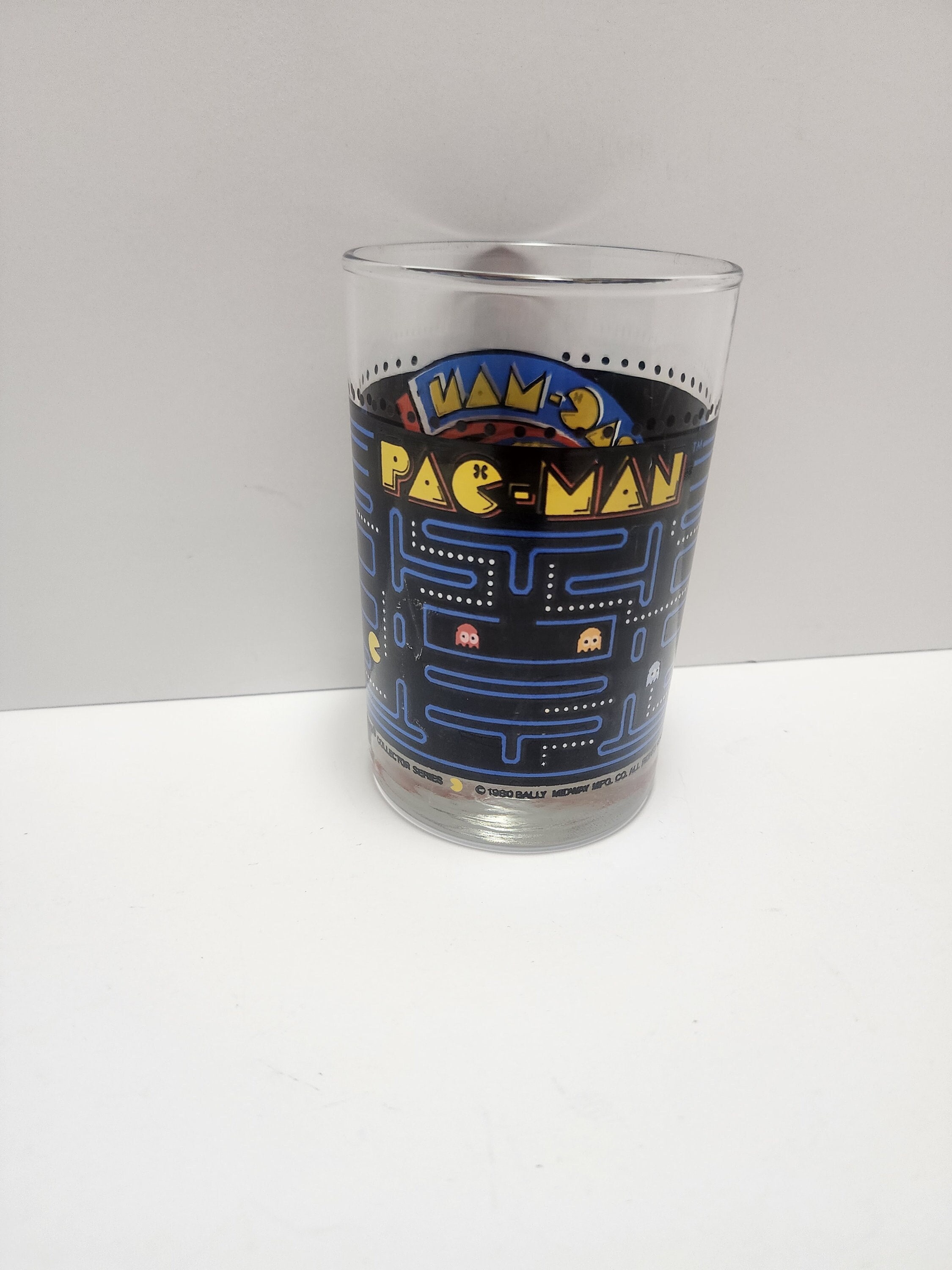 Pacman 1980s Bally Midway Collectable Glass - Glass - Arcade  display picture 1
