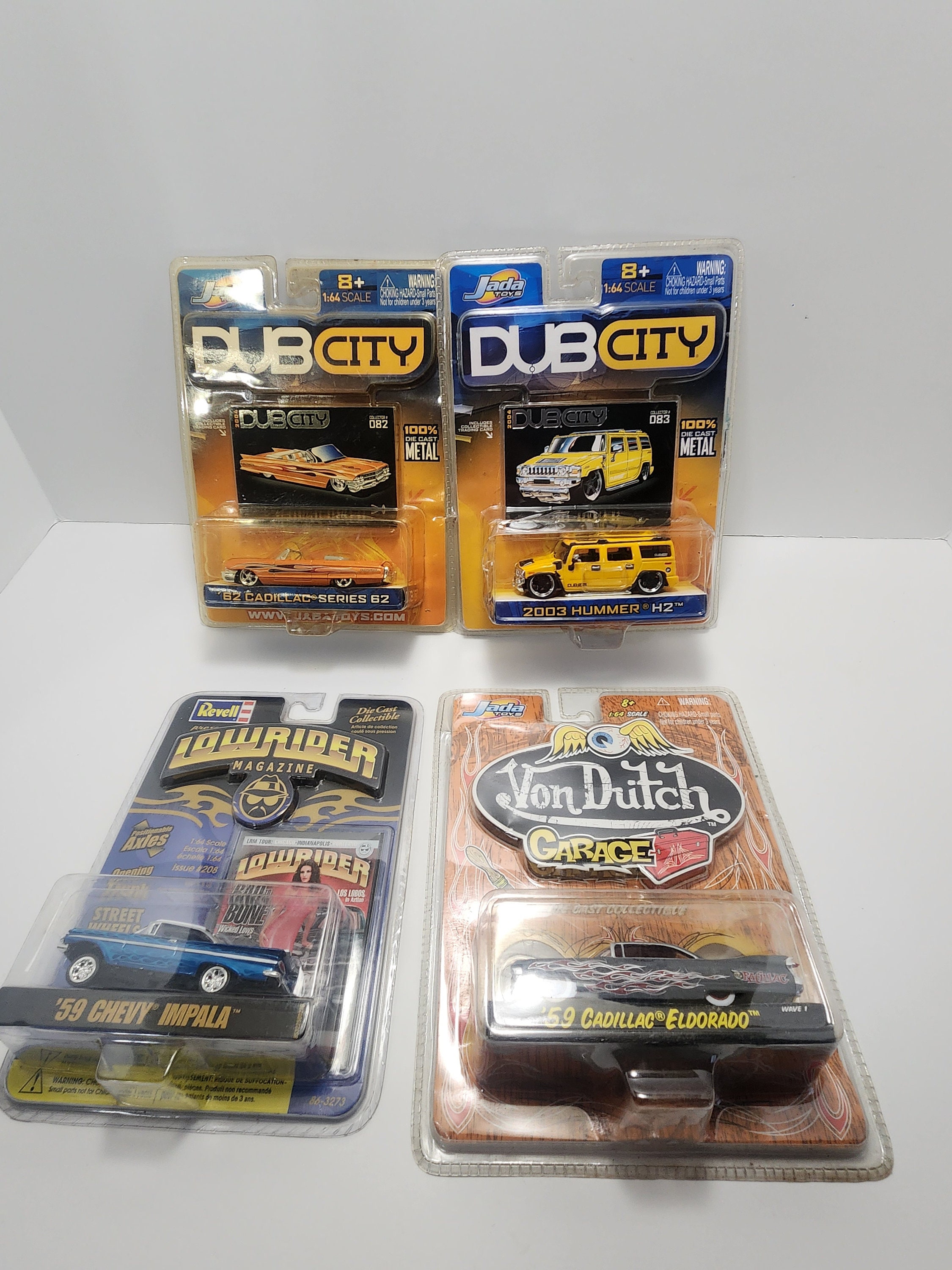 Diecast Vintage Toy Cars - Dub City Cars - Von Dutch Impala
