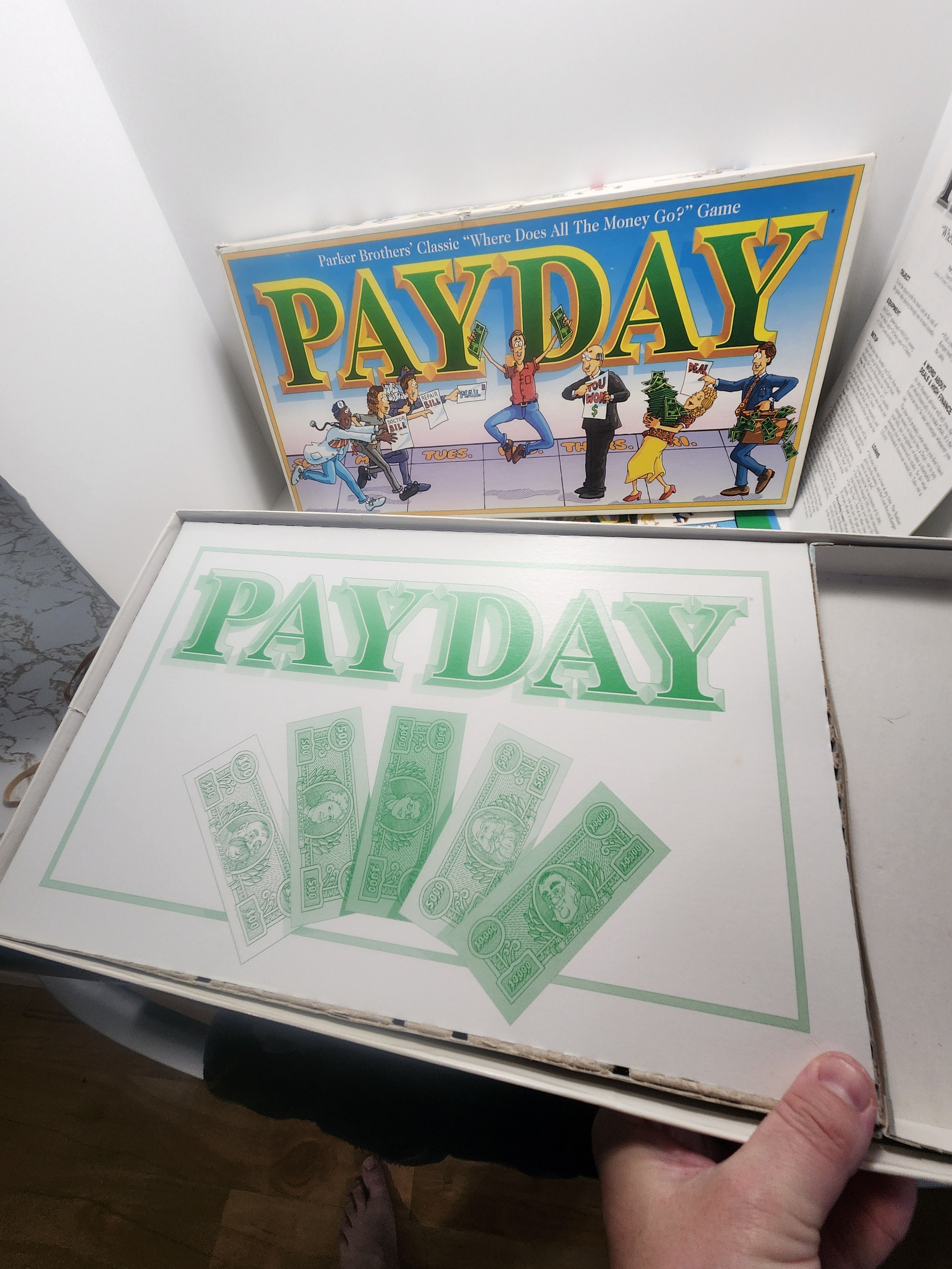 Payday Vintage 1994 Parker Brothers Board Game - Payday