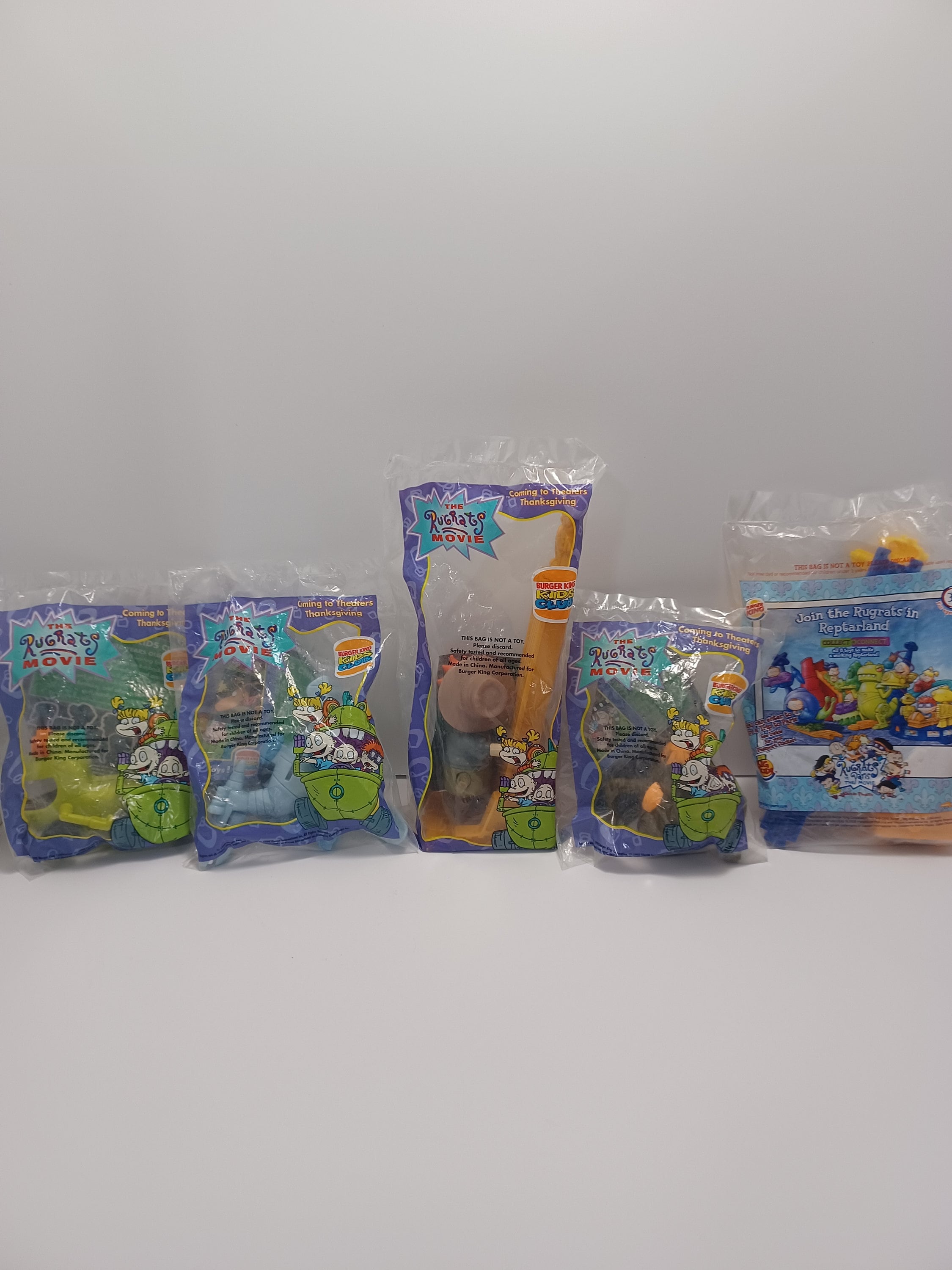 Buy Vintage 1998 And 2000s Rugrats Burger King Toys Nickelodeon Online ...