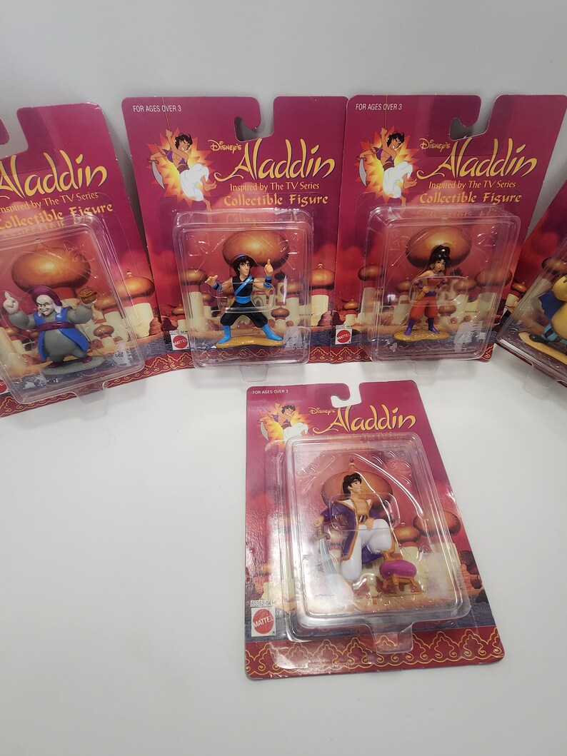 Disney Aladdin TV Series Boxed Figures Lot of 5 - Disney - Disney Toys ...