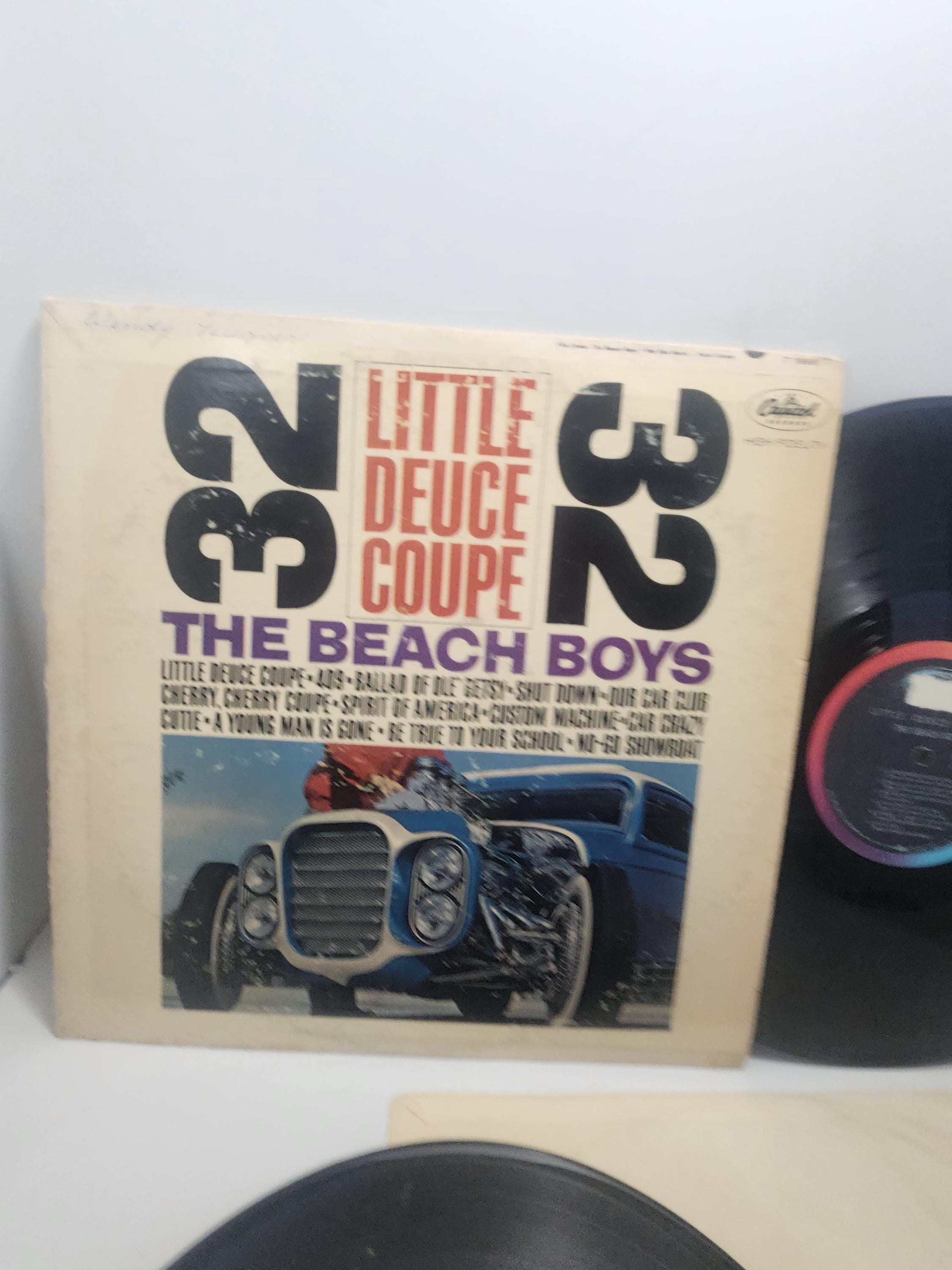 The Beach Boys 1970s Little Deuce Coupe Vinyl Record - the Beach