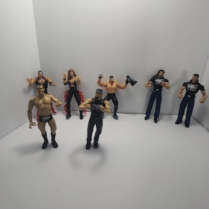 WCW Toy Biz NWO Worstelactiefiguren - WWE - Wwf - WCW - Nwo - Hulk Hogan - Worstelfiguren