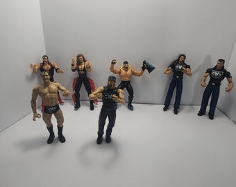 Wcw Toy Biz NWO Wrestling Action Figures - WWE - Wwf - WCW - Nwo - Hulk Hogan - Wrestling Figures